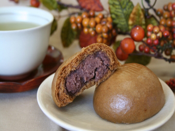 黒糖まんじゅう10個箱なし